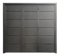 Comprar Porton Levadizo Puerta 270x235 Grande Camioneta Manual Color Gris oscuro