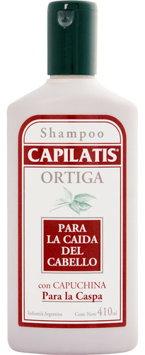 Shampoo Capilatis Ortiga Con Capuchina X 410 Ml