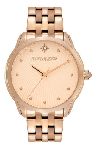 Relógio Olivia Burton Feminino Aço Rosé 24000051