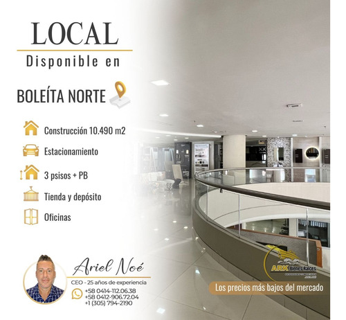 (#1067) Local De 10.940 M2 En Boleíta Norte, Caracas