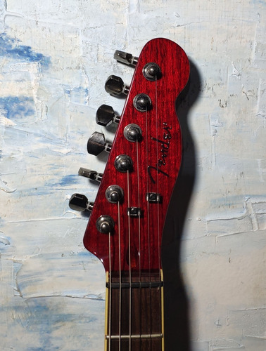 Fender Telecaster Crimson Red Fmt Hh Custom Lmt - Willaudio (Usado)