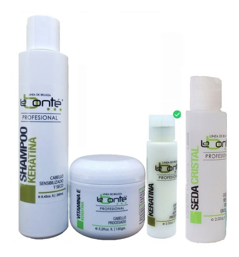 Kit Labonté Shampoo + Vitamina E + Keratina + Seda