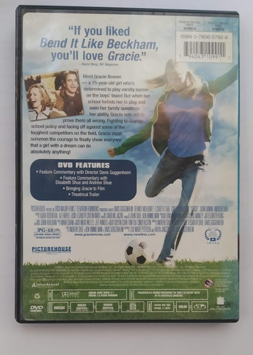 Gracie - Dermot Mulroney Elisabeth Shue -dvd Original Zona 1 (Usado)