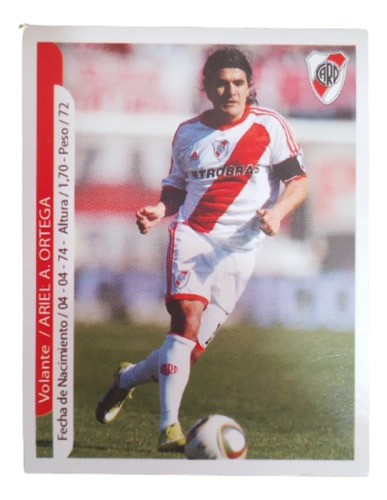 Figuritas Apertura 2010 Panini No.211 Ortega River Plate