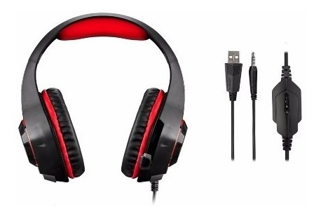 Headset Fone De Ouvido Gamer Warrior Ph219 C/ Led Multilaser