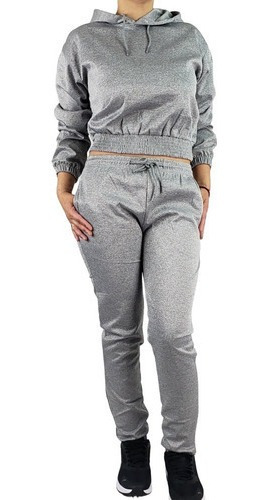 Conjunto Deportivo Mujer Algodón Verano Buzo Jogger Polerón