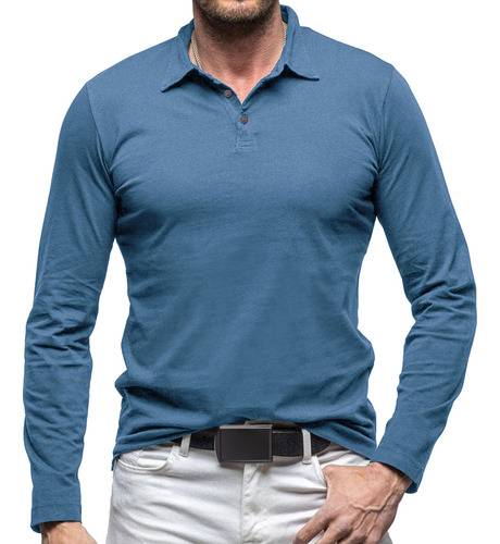 Playera Polo Básica Y Casual Para Hombre