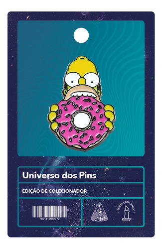 Pin Os Simpsons Homer Donuts #7 Broche Nerd Geek