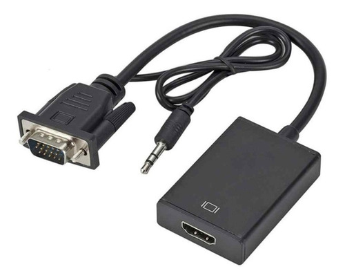 Conversor Vga Macho Y Audio A Hdmi Hembra | Anbyte