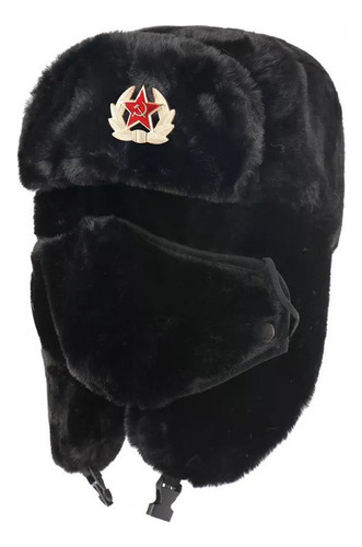 Gorra De Piloto Ushanka De Bombardero Ruso [u]