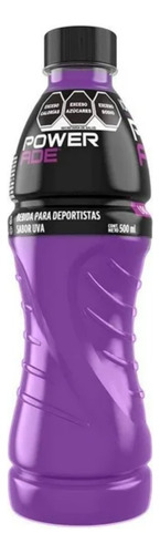 3 Pza Bebida Para Deportistas Powerade Sabor Uva 500 Ml