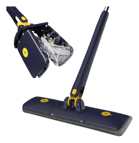 Trapeador Mop De Microfibra Giratoria 360° Secado Rapido