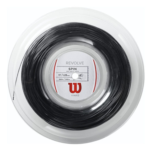 Cuerdas Unisex Wilson - Revolve 17 Reel Negro - Tenis