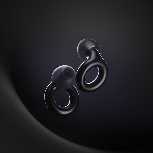 Protectores de auriculares con reducción de ruido Loop Experience 2 Plus, color negro