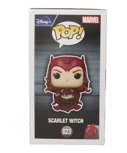 Funko Pop Scarlet Witch 823 Bruja Escarlata Caja Lastimada