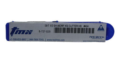 Cortador Woodruff Hss 1/2 X 1/8 X 2-1/8 Zanco 1/2 Toolmex