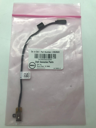 Imagen 2 de 4 de Dc Jack Power Dell Inspiron 15 5000 P66f / P66f001 Original