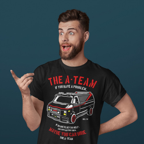 Camiseta Serie Clasica Los Magnificos The A-team N1