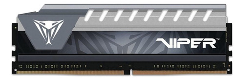Memória RAM Viper Elite color black/grey  8GB 1 Patriot PVE48G266C6GY