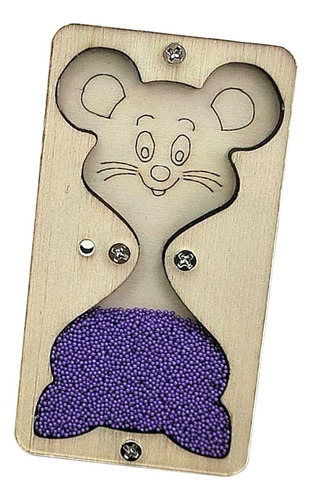 2 Tablero Ocupado Para Niños, Piezas De Bricolaje, Violeta