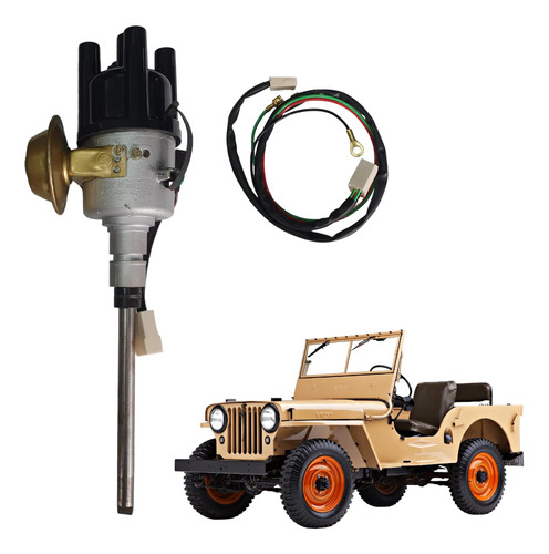 Distribuidor C/ Ignição Eletrônica Jeep Willys 1942 / 1958