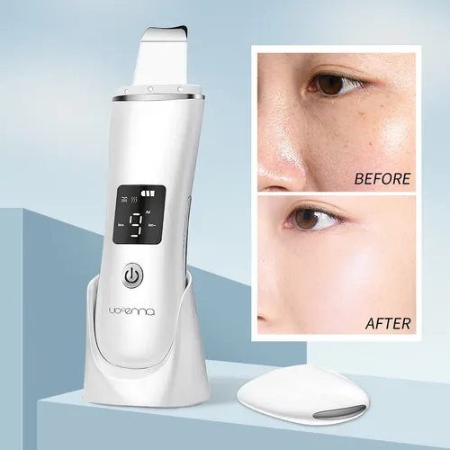 Sonic Skin Scrubber Facial Lift Massageador De Poros Led