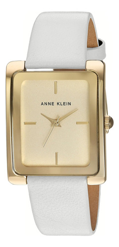 Anne Klein Reloj Para Mujer Con Correa De Cuero En Tono Y