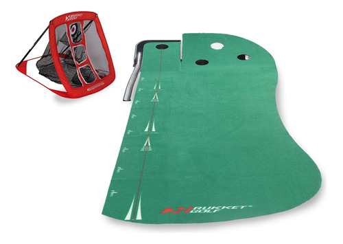 Rukket Golf 2 1 Putting Green Red Astillado Emergente