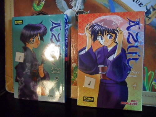 Azul 3 Y 4 - Manga - Kou Fumizuki - Ed. Norma