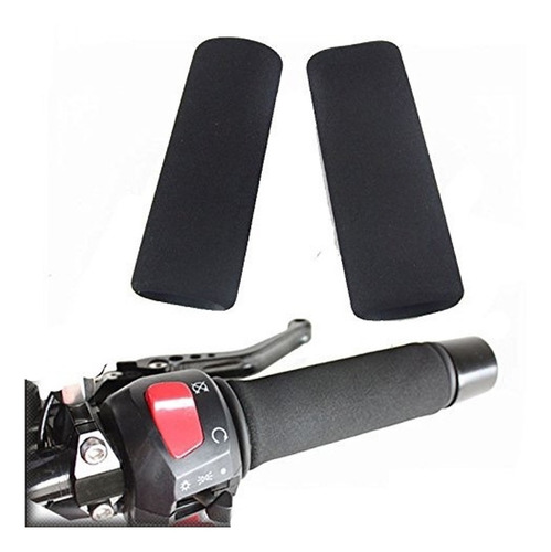 Imagen 3 de 6 de Cubre Puños Para Moto Grab On Calefactables Mc402a +1200cc