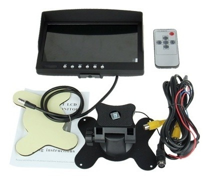 Monitor Vehiculo Lcd Color 7 Entrada Video