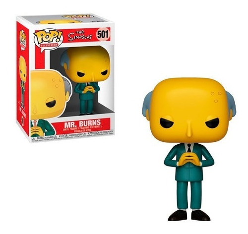 Funko Pop Mr Burns 501 The Simpsons Figura Original Educando