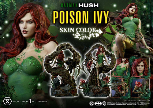 Poison Ivy Skin Color 1/3 Prime 1 Studio Batman Hush