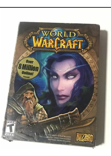 World Of Warcraft Físico 5 Cds + Caja + Manual Pc