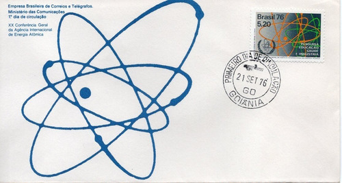 Fdc 1976 - Internacional De Energia Atômica - Selos #107