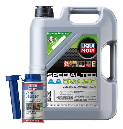 Kit 0w20 Special Tec Aa Ventil Sauber Liqui Moly