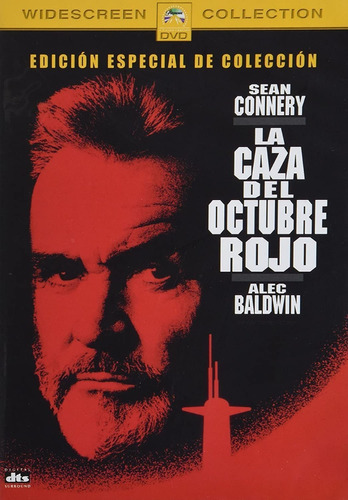 La Caza Del Octubre Rojo | Dvd Sean Connery Película Nuevo