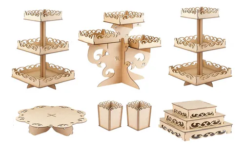 comprar Kit Festa Provençal Decoração Duas Torres Enfeite De Mesa