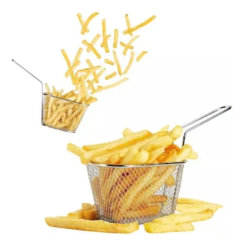 Mini Cesta Para Papas Fritas X 40