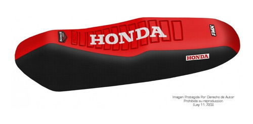 Funda De Asiento Honda Pop Antideslizante Modelo Series Fmx Covers Tech Fundasmoto Bernal Linea Premium