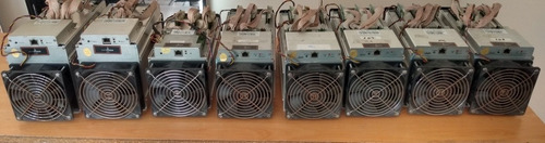 Liquido Granja De Minado Bitcoin Mineros Varios Antminer