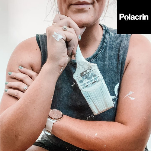Imagen 8 de 10 de Pintura Premium Polacrin 10 Lts Latex Cubritiva Interior Ext