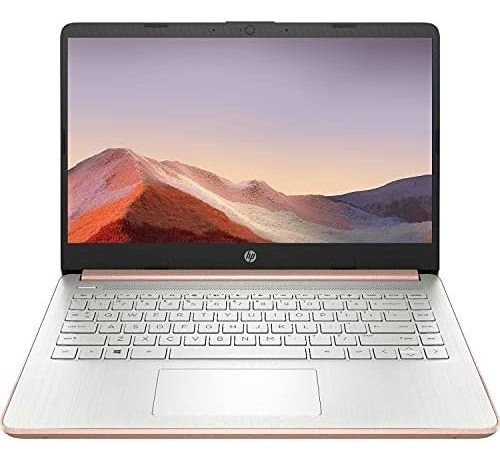 Laptop Hp 14  Intel Dual-core 8gb 64gb Windows 10 - Rosa