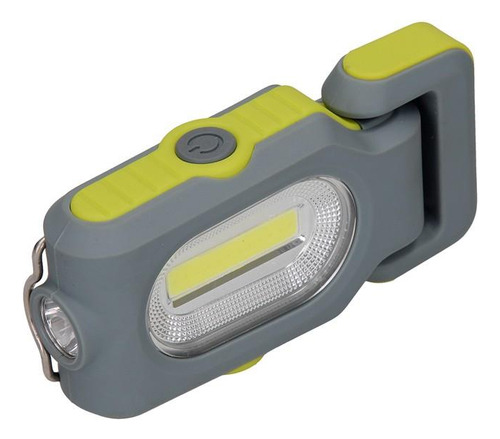 Imagen 1 de 8 de Luz De Trabajo Con Linterna Led 3w Base Imantada Y Gancho -