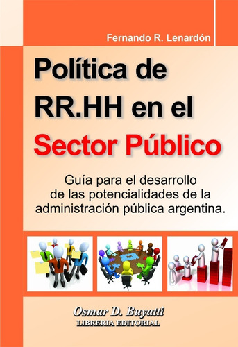 Libro Política De Rr Hh En El Sector Público Lenardón