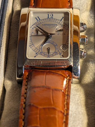 Reloj Longines Dolce Vita Marrón Azul Acero Blanco (Usado)