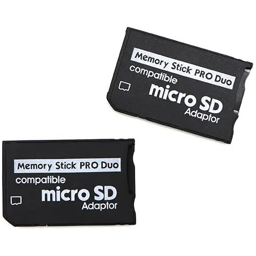 Adaptador Microsd A Sd, Memory Stick Pro Duo, Psp, Cámara. 