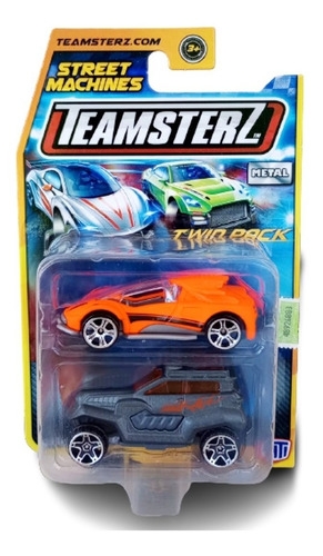 Auto Teamsterz X 2 Metal Coleccionable Twin Pack Wabro 14118