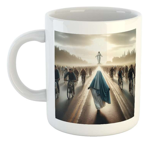 Taza Ceramica Virgen De Lujan Dios Peregrinacion