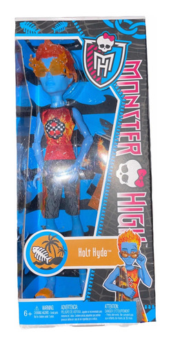 Holt Hyde Playa Calavera Monster High Mattel Original Nuevo